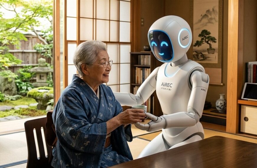 El AIREC Humanoide de 150kg Inicia Pruebas en Japón: ¿El Futuro del Cuidado de Ancianos ante la Escasez de Personal?