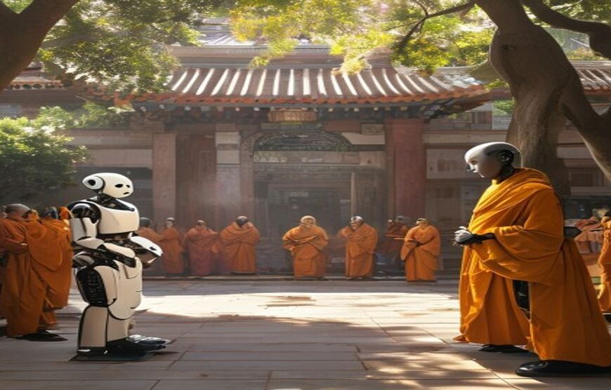 Gabi, el Robot Humanoide Unitree G1, Protagonista Inesperado en una Ceremonia Budista de Ordenación en Seúl