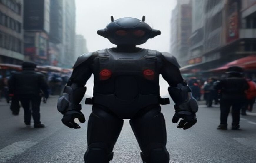 Wuyou Zhijing R001: El Primer Robot Humanoide Desplegado como Agente de Tráfico en China